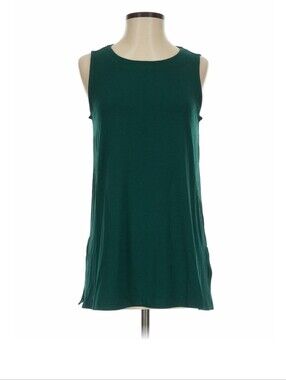 J. Jill Green Scoop Neck Tank